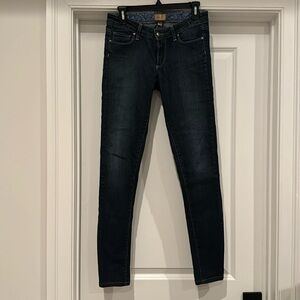 Paige dark skinny leg Jean